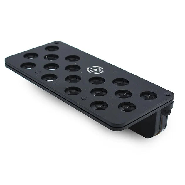 PNW Slimline Small Frag Rack - Black [17 Holes]